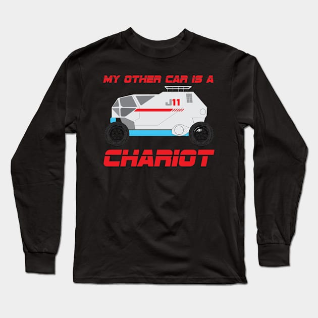 Space Chariot Long Sleeve T-Shirt by MarcusCreative